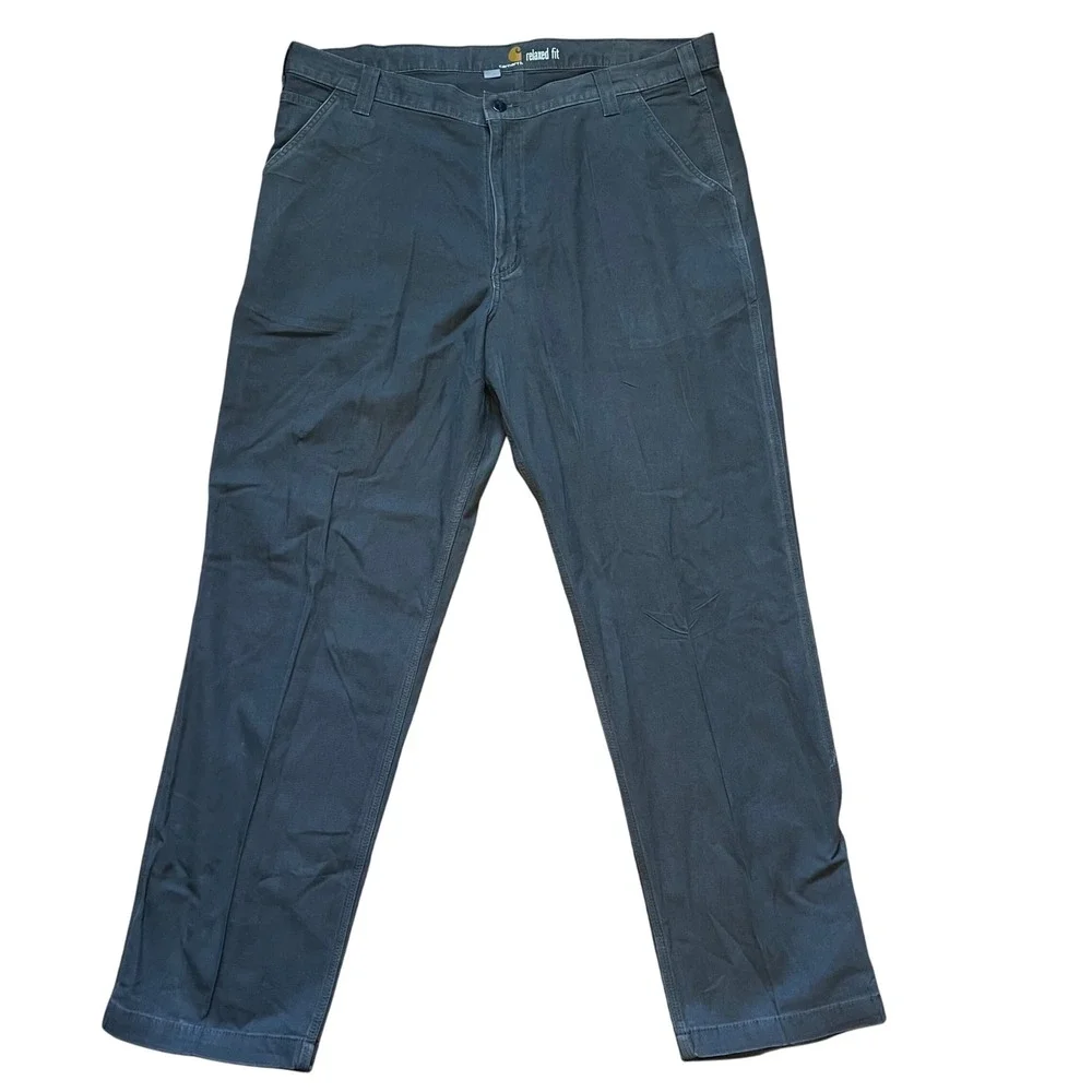 Carhartt Relaxed Fit Rugged Flex Upland‎ Field Work Pants Mens 42x32 Gray Baggy